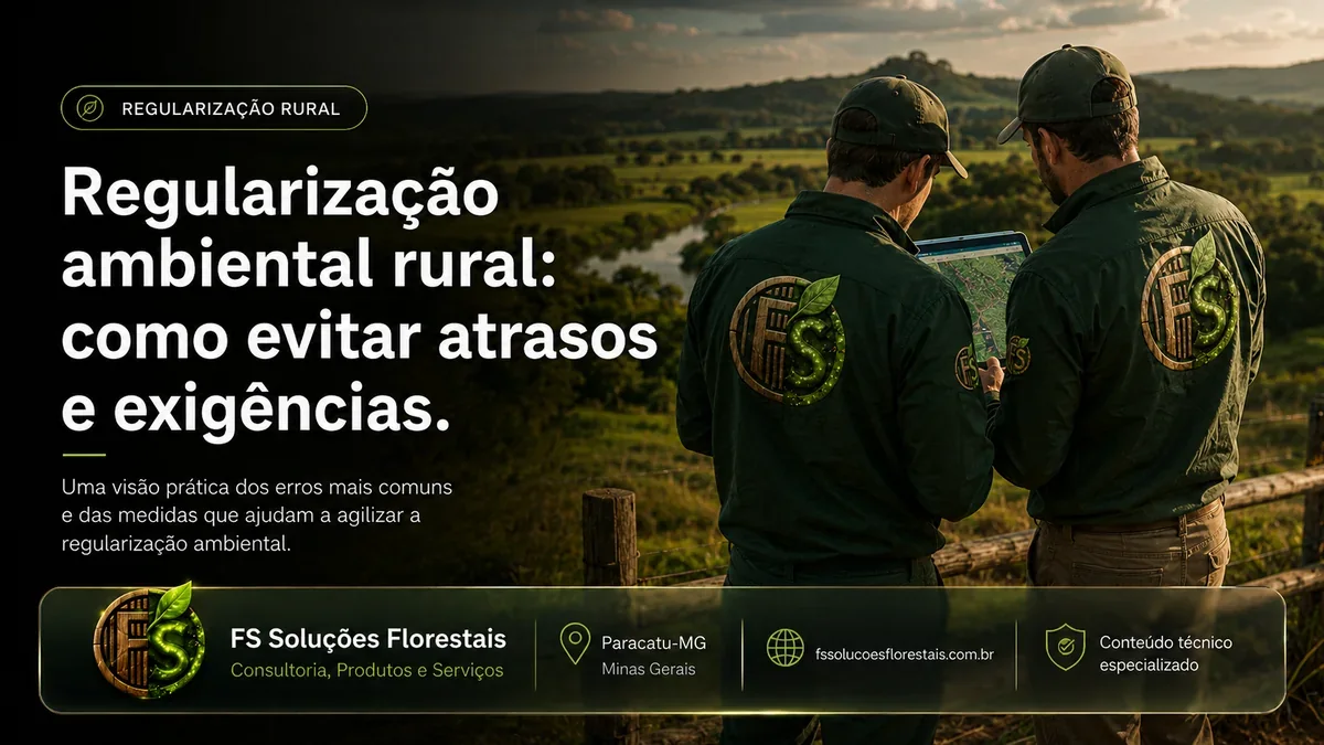 Regularização ambiental rural: como evitar atrasos e exigências