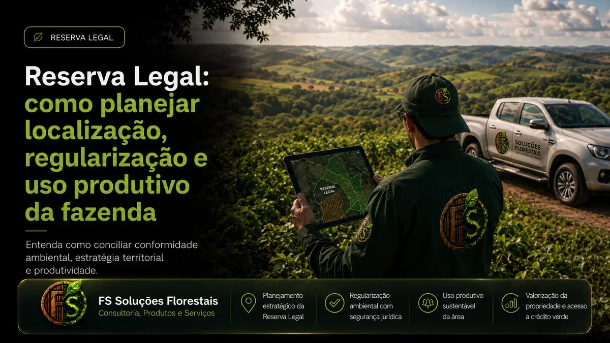 Reserva Legal: como planejar localização, regularização e uso produtivo da fazenda